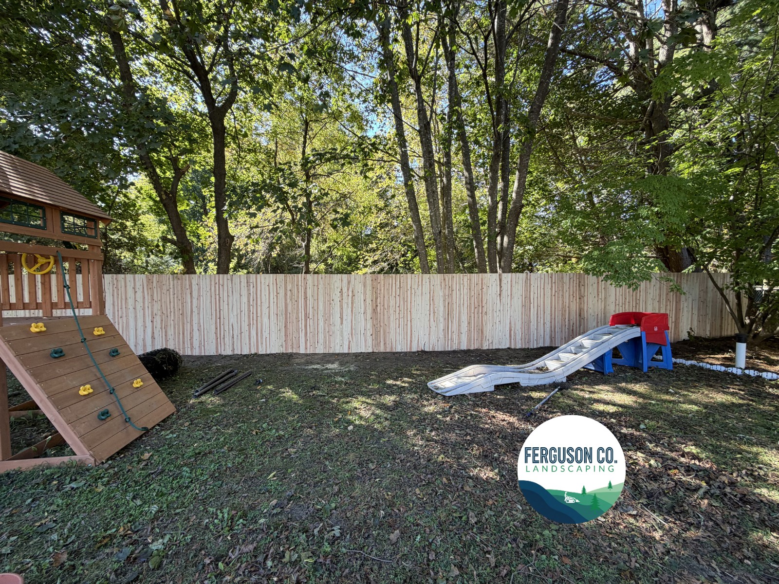 Ferguson Co. project photo — landscape cleanup